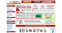 Desktop Screenshot of anytimegovernmentproducts.com